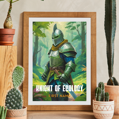 Affiche "Knight of ecology"