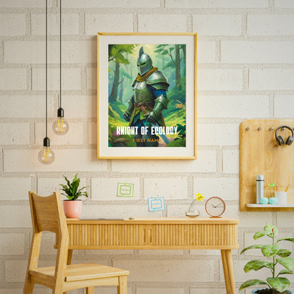 Affiche "Knight of ecology"