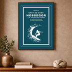 Affiche "Hossegor surf contemporain"