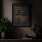 Affiche "Vibrations nocturnes"
