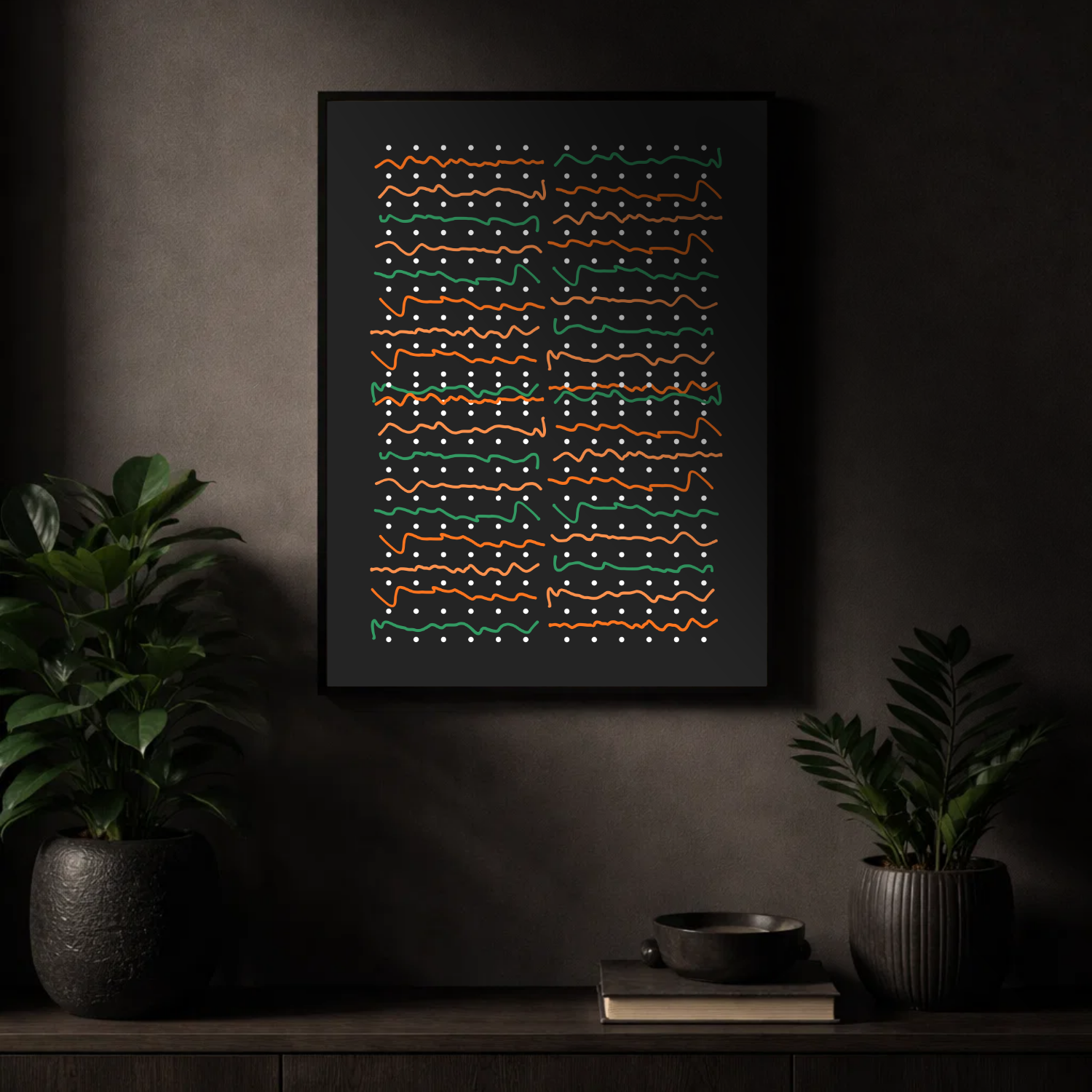 Affiche "Vibrations nocturnes"
