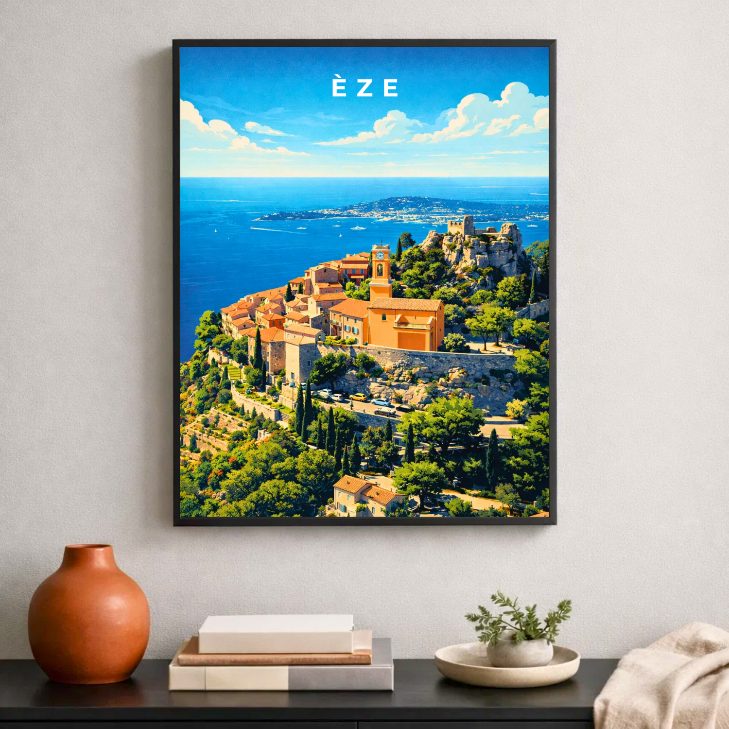Affiche Èze