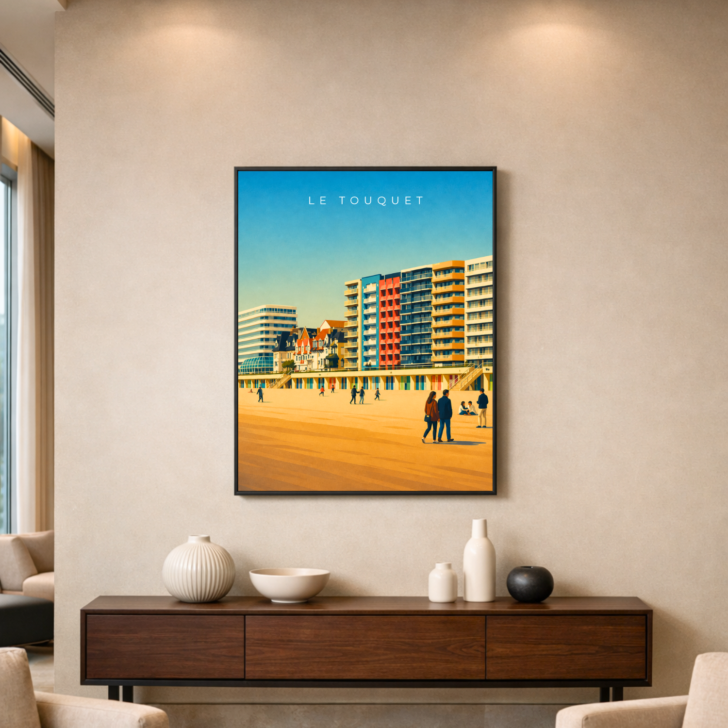 Affiche Le Touquet-Paris-Plage