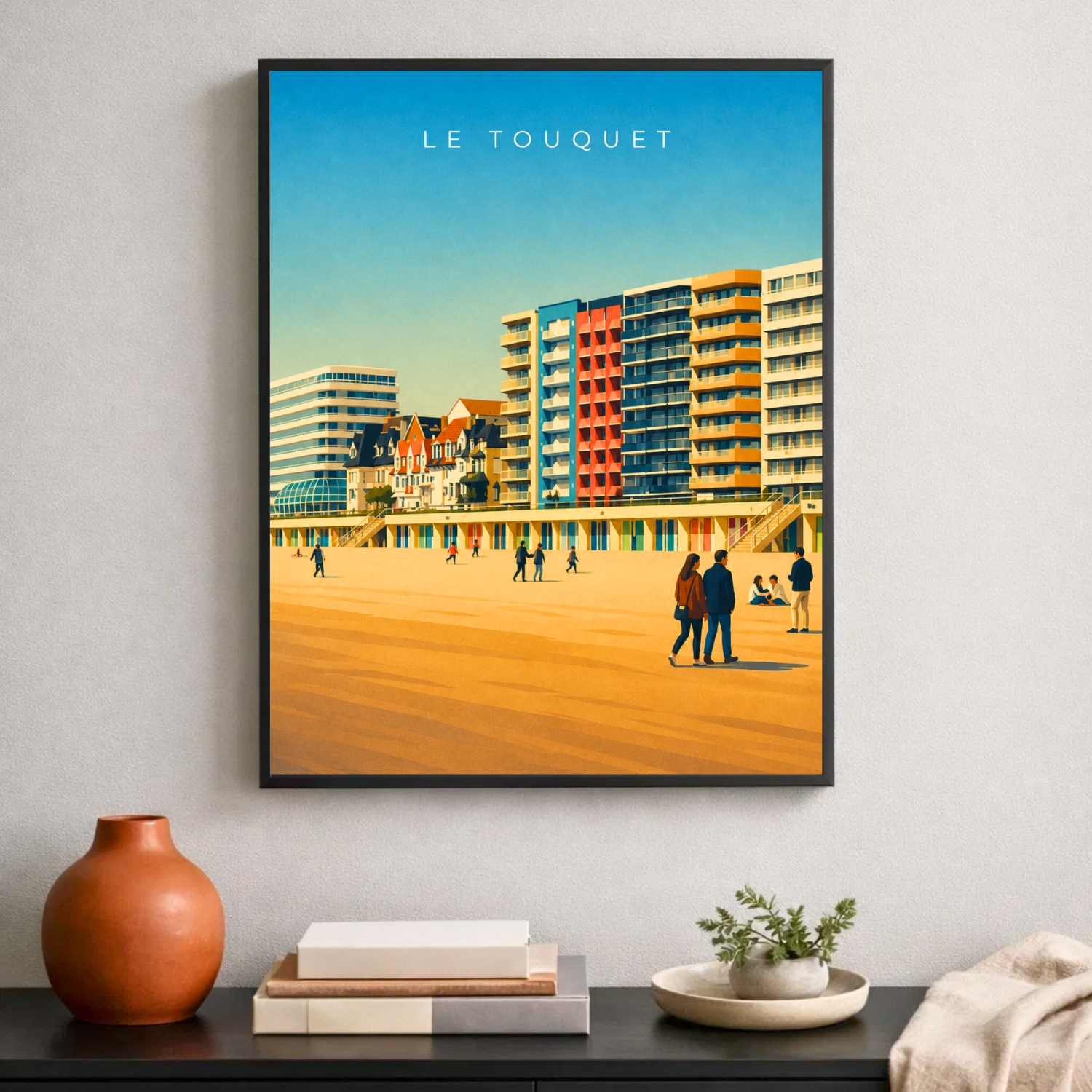 Affiche Le Touquet-Paris-Plage