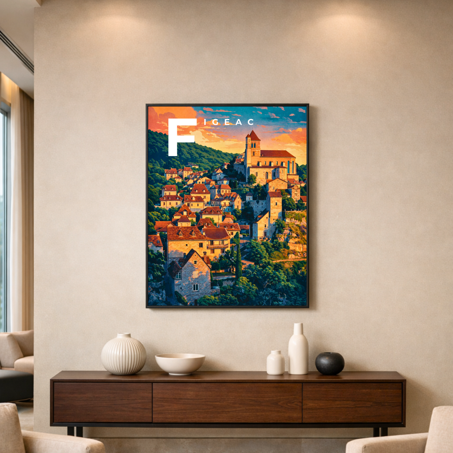 Affiche Figeac