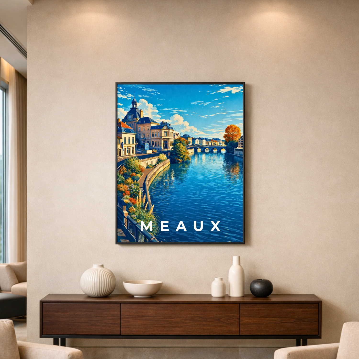 Affiche Meaux