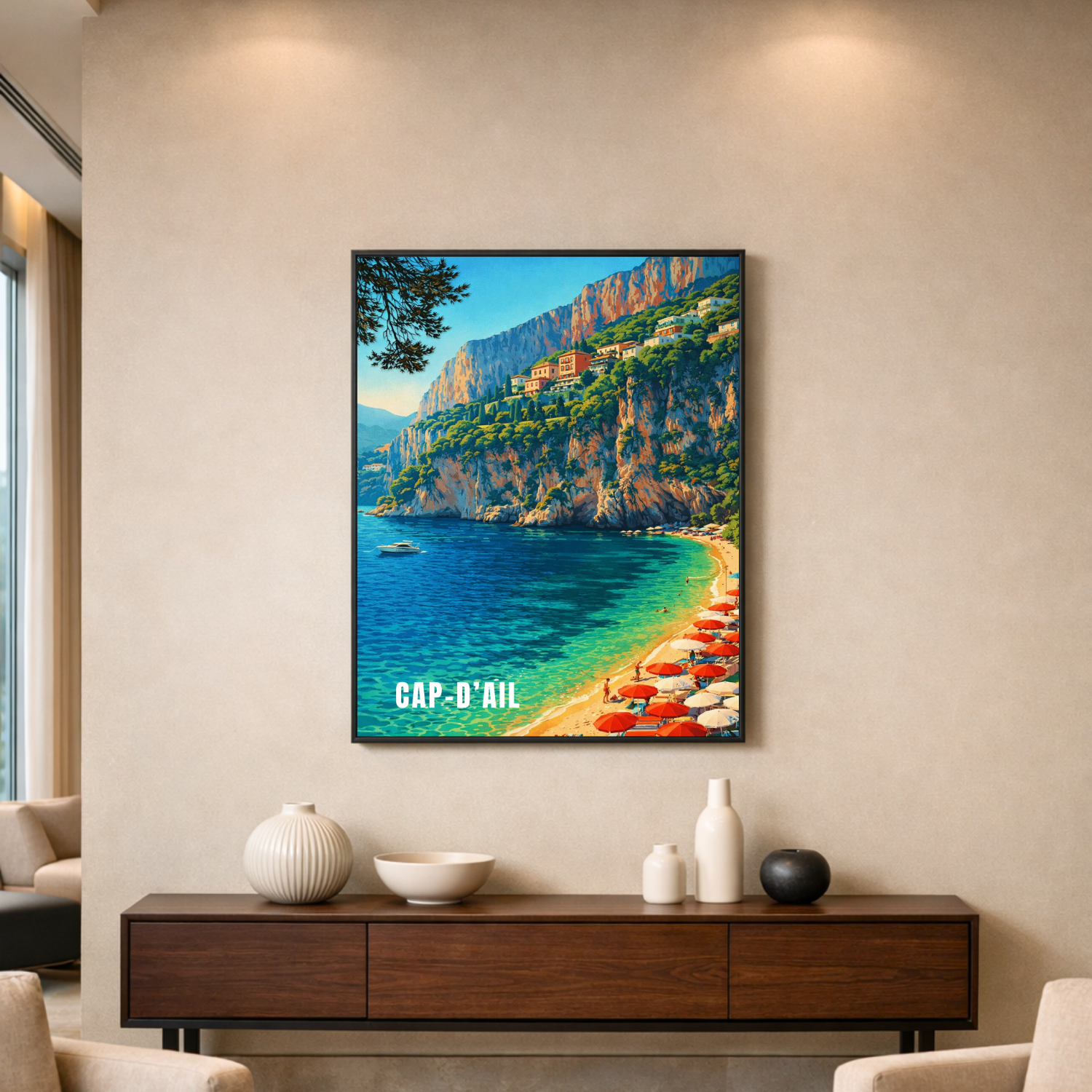 Affiche Cap-d'Ail
