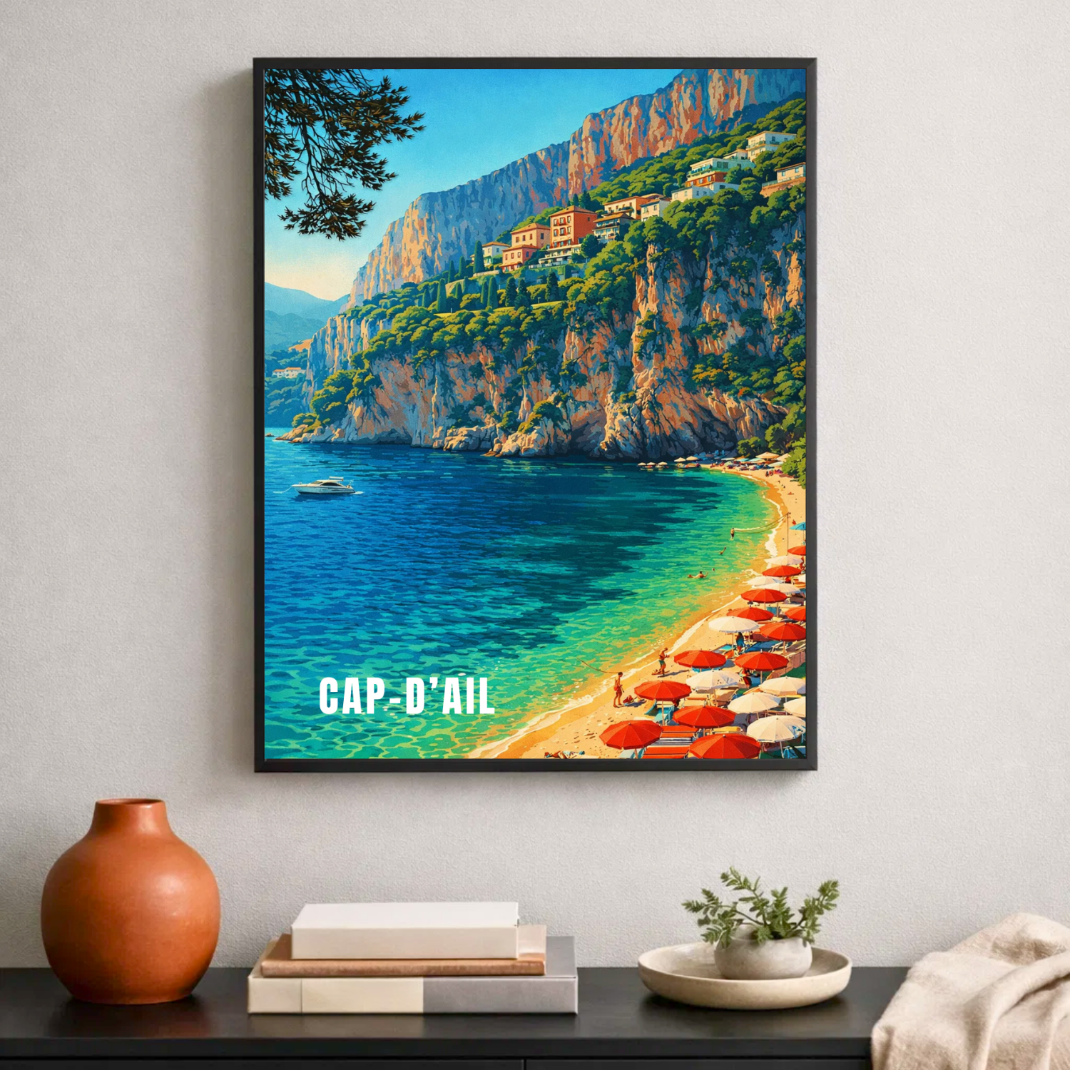 Affiche Cap-d'Ail