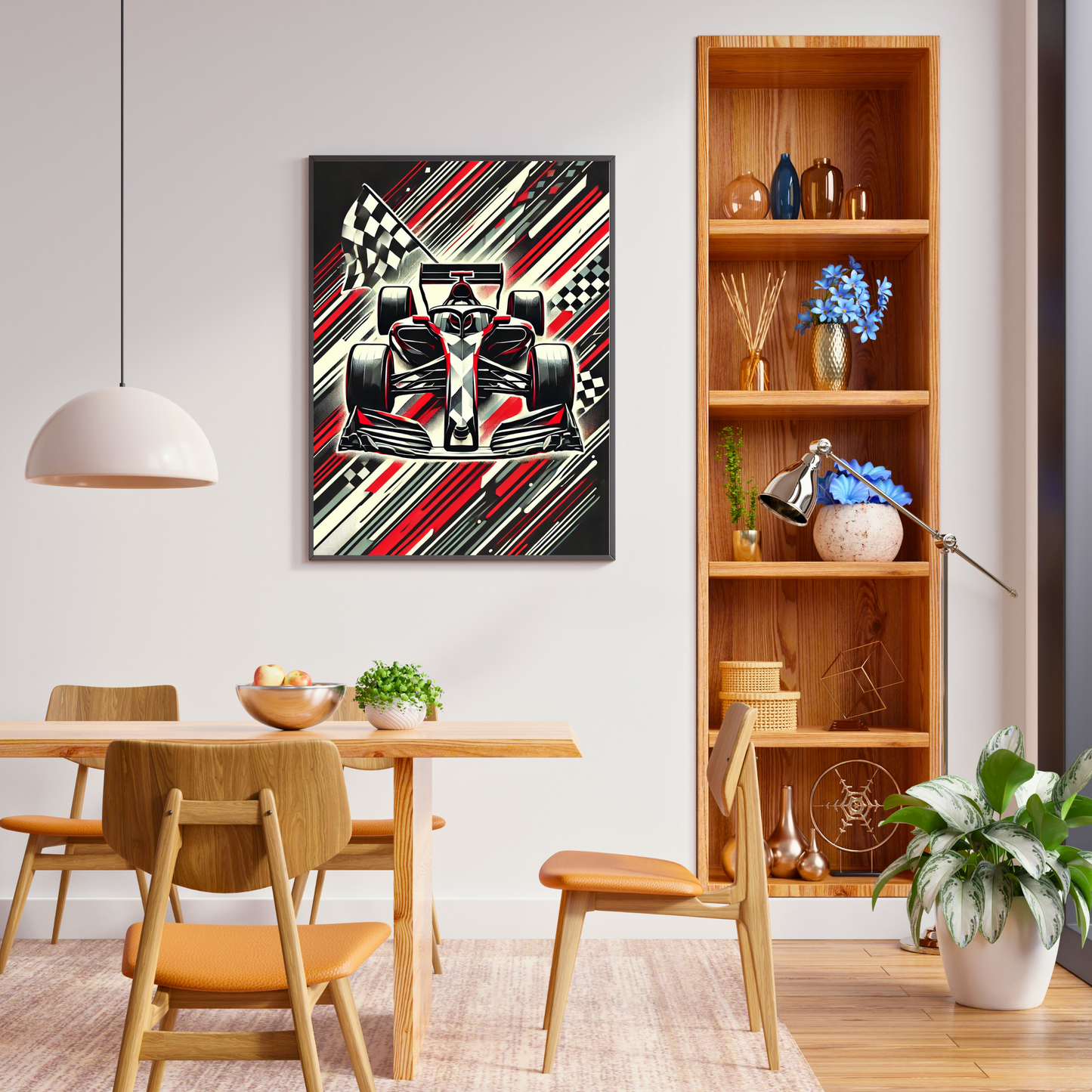 Affiche voirture "F1"