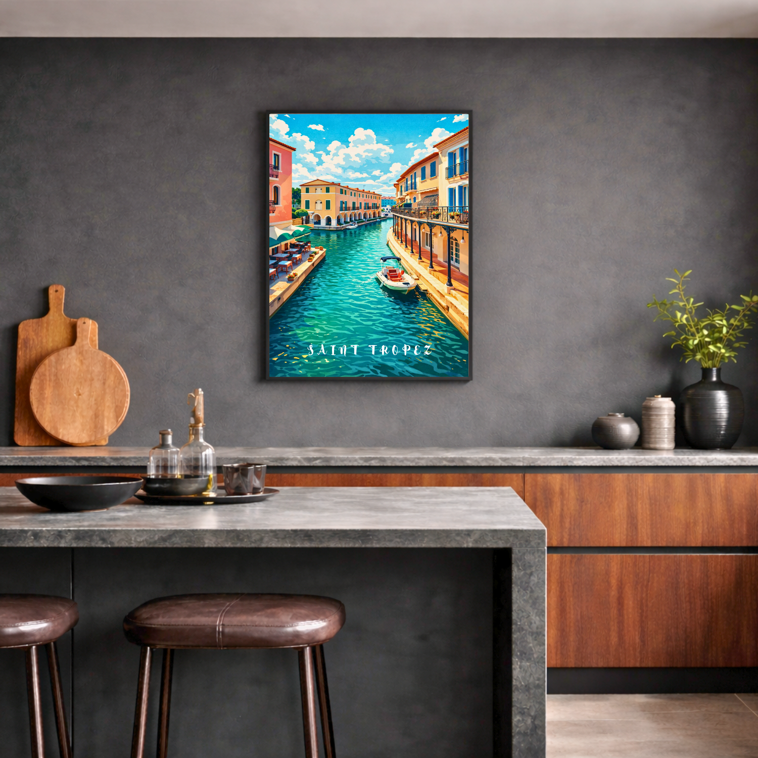 Affiche Saint-Tropez