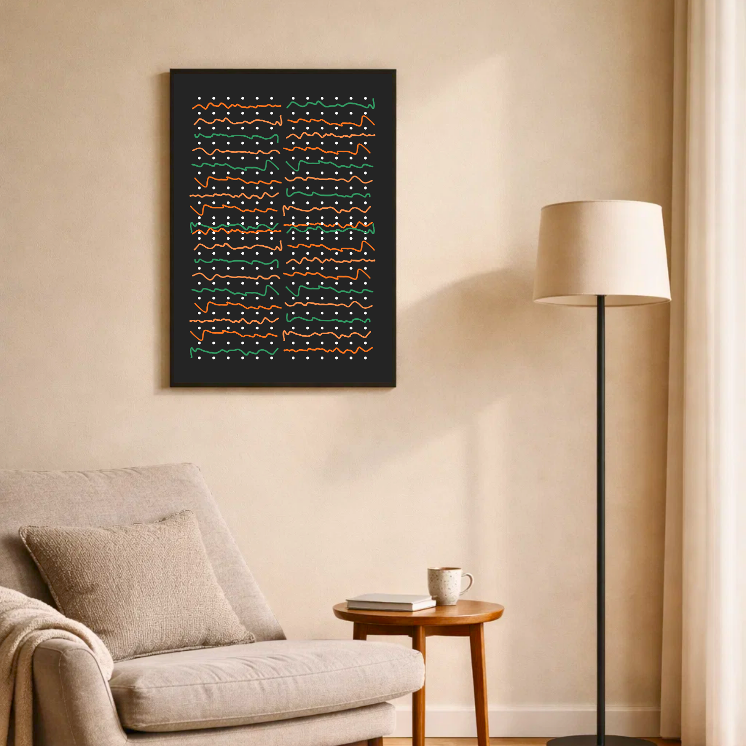 Affiche "Vibrations nocturnes"