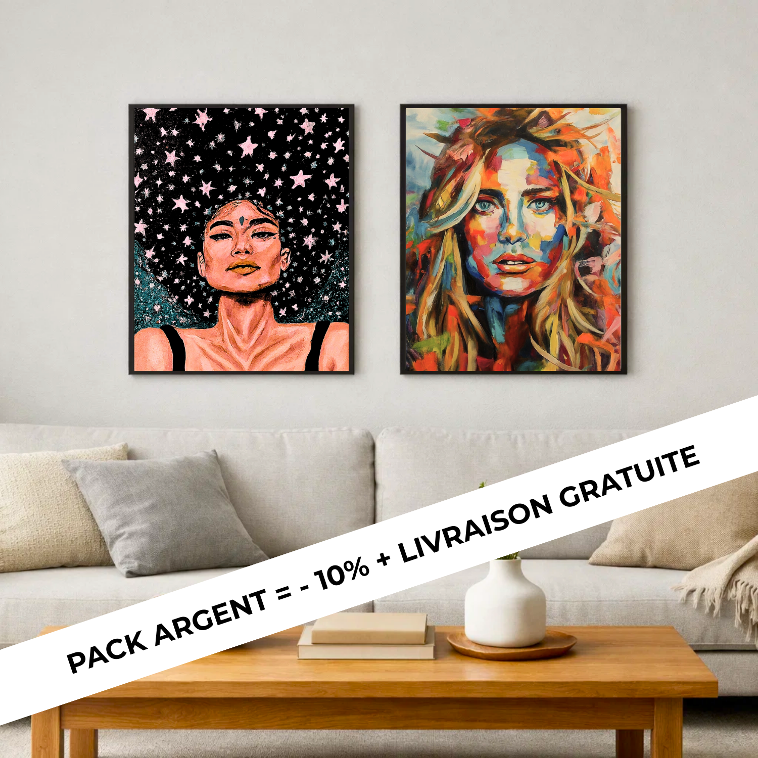 PACK 4 / Portraits femmes