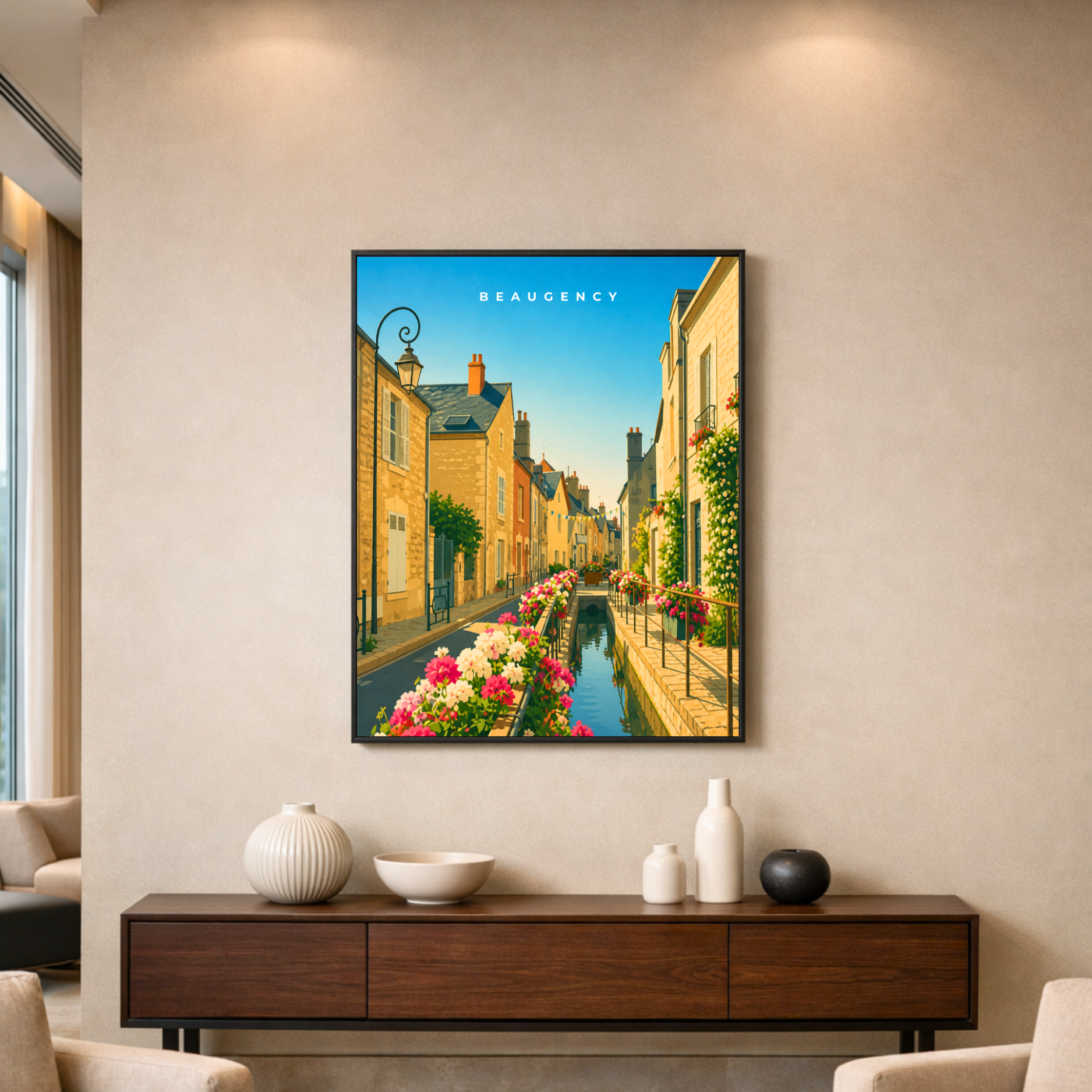 Affiche Beaugency