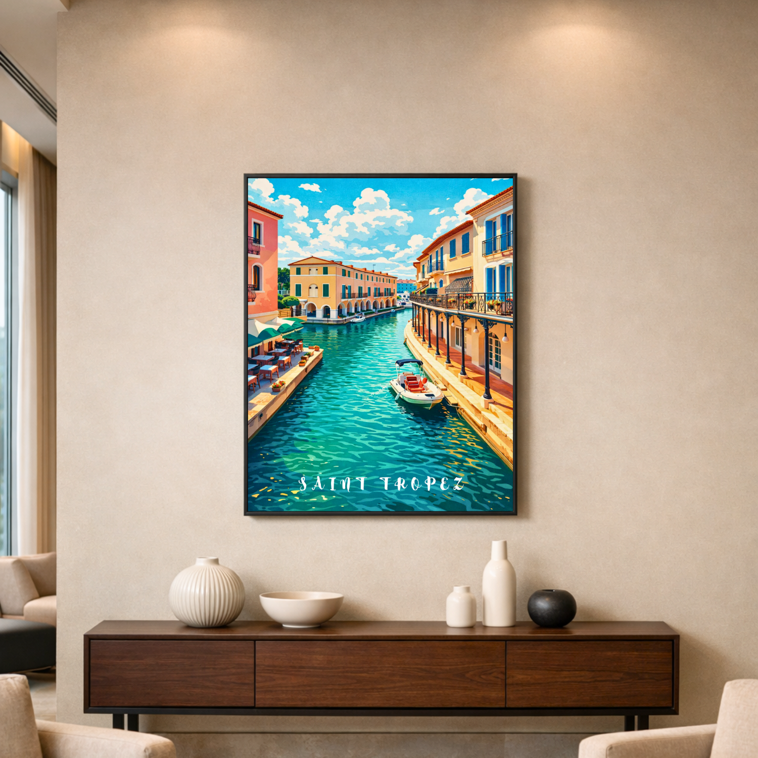 Affiche Saint-Tropez