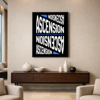 Affiche "Ascension" contemporaine