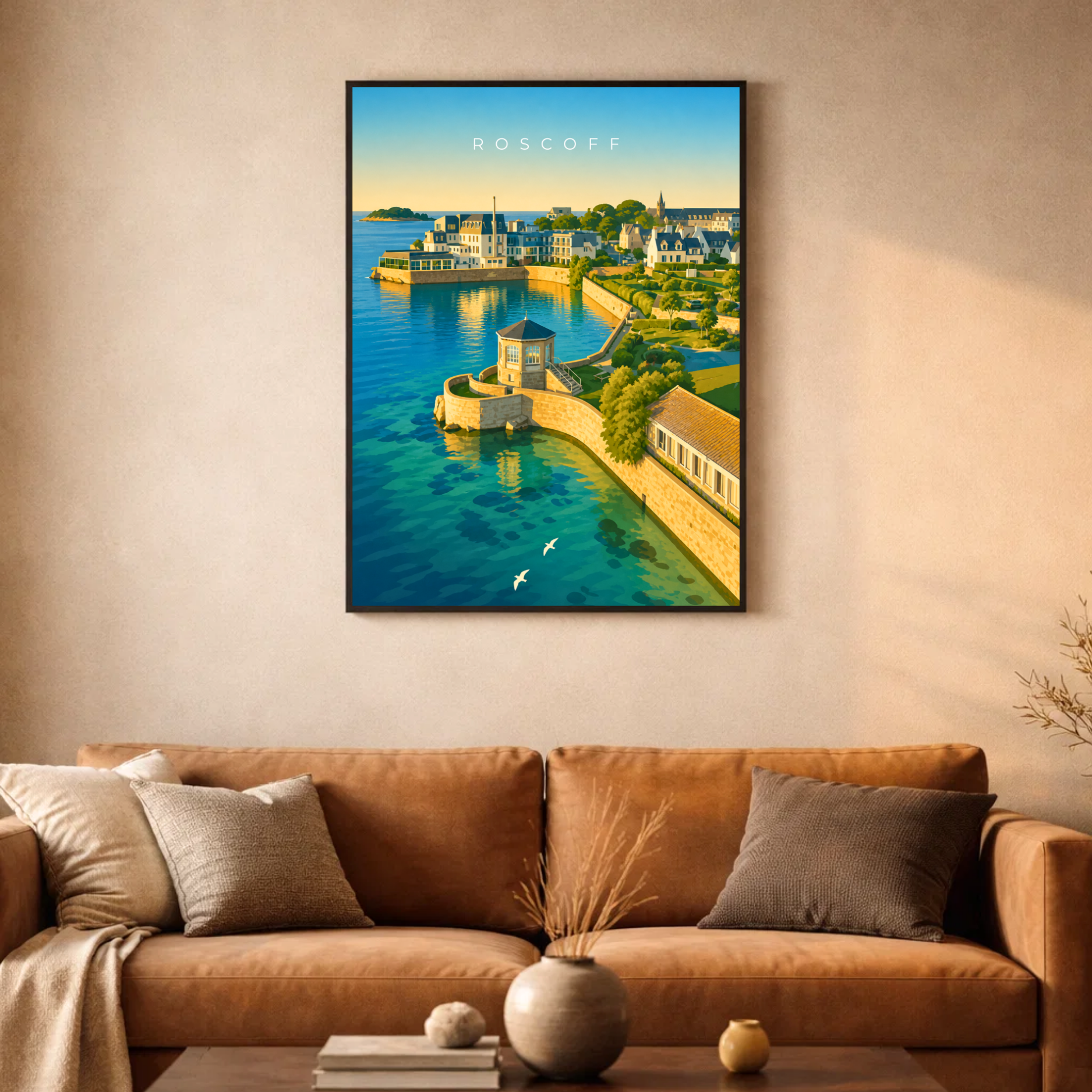 Affiche Roscoff