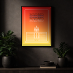 Affiche "Madrid"