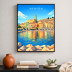 Affiche Menton