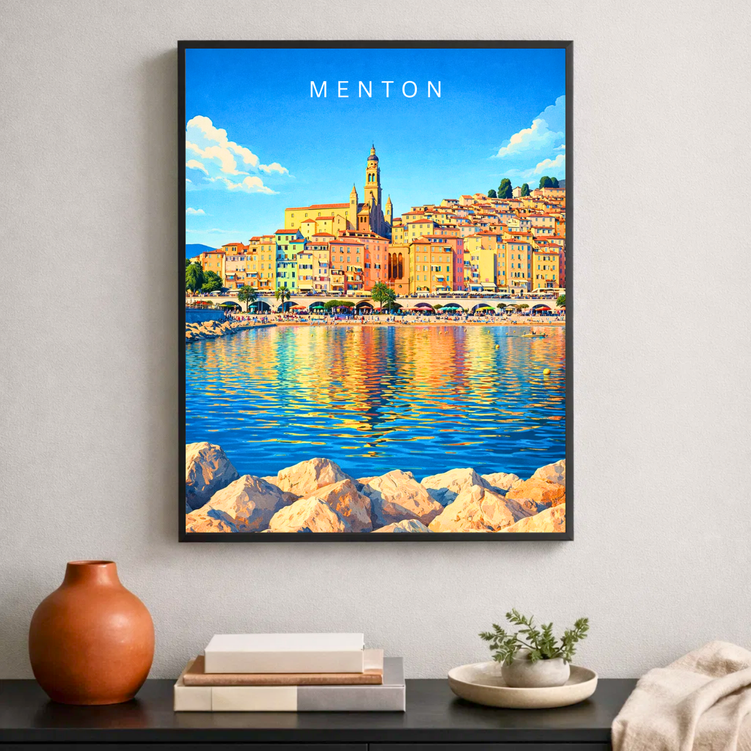 Affiche Menton