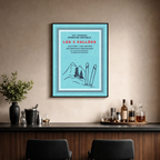 Affiche "Les 3 Vallées contemporain"