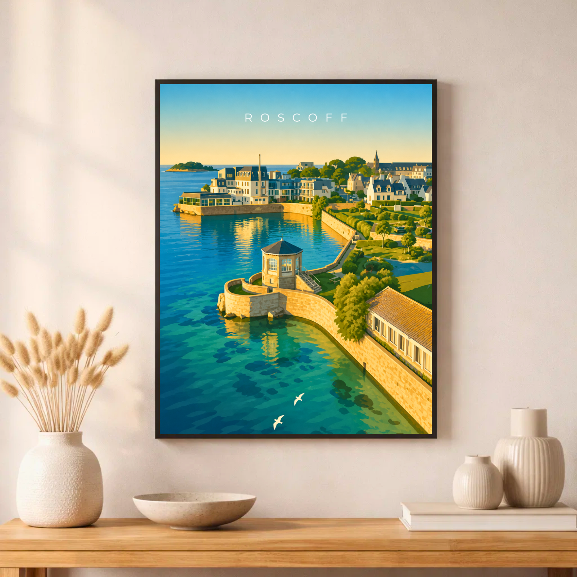 Affiche Roscoff