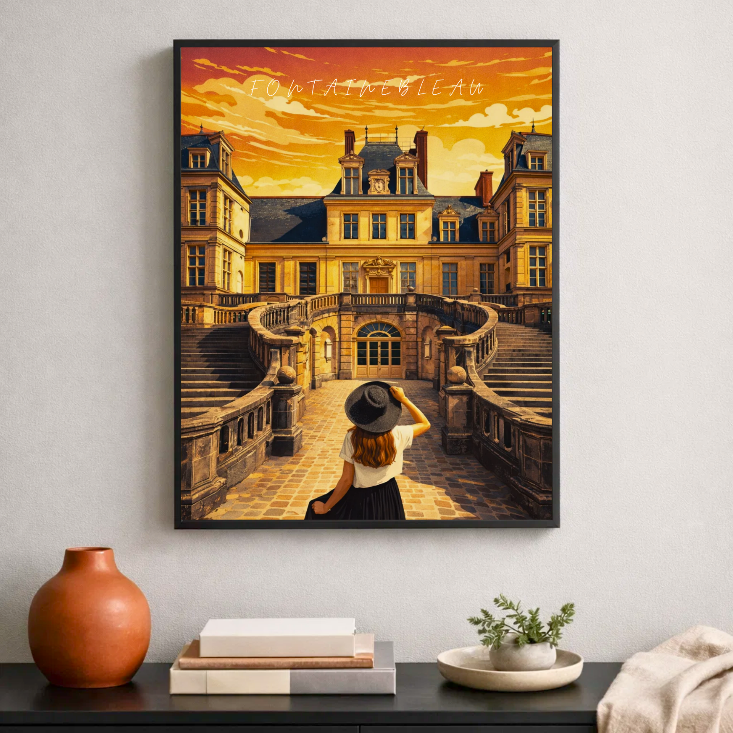 Affiche Fontainebleau