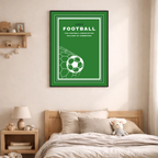 Affiche "Football 1863 contemporain"