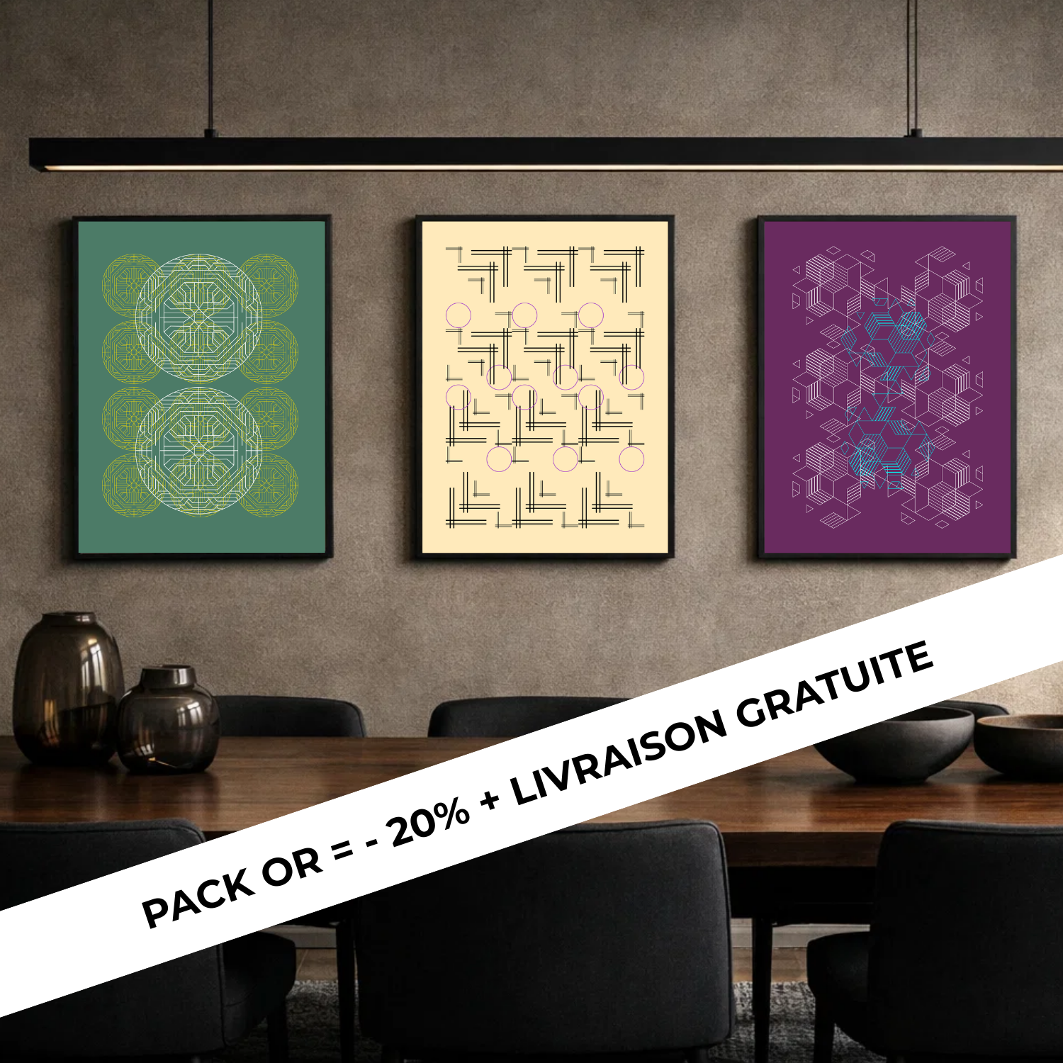 PACK 5 / Géométries abstraites