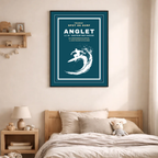 Affiche "Anglet surf contemporain"