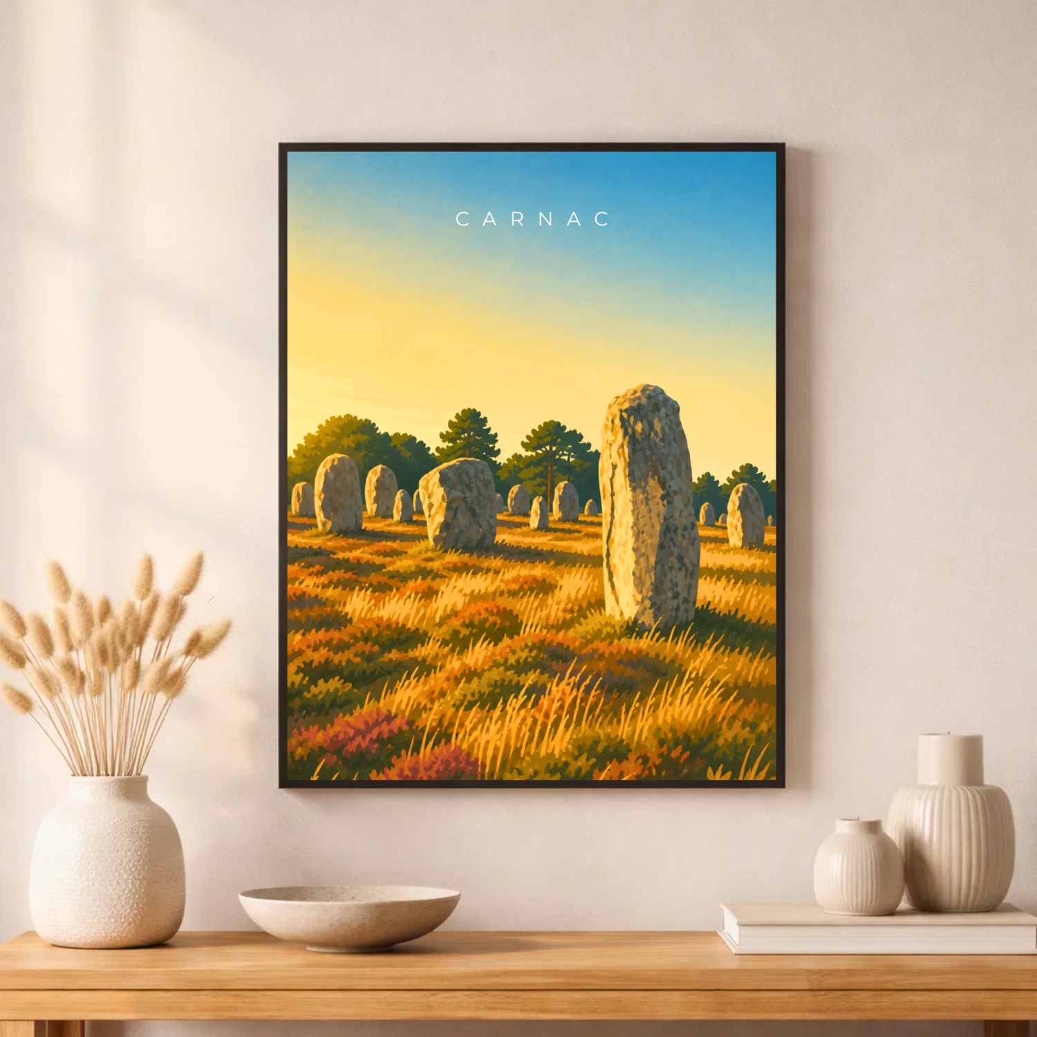 Affiche Carnac