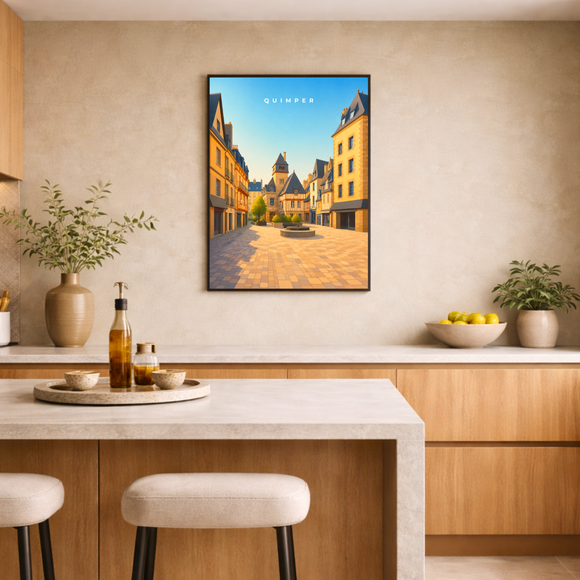 Affiche Quimper