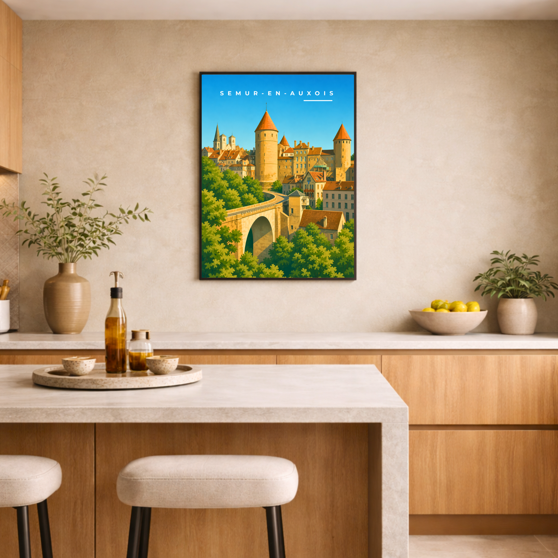 Affiche Semur-en-Auxois