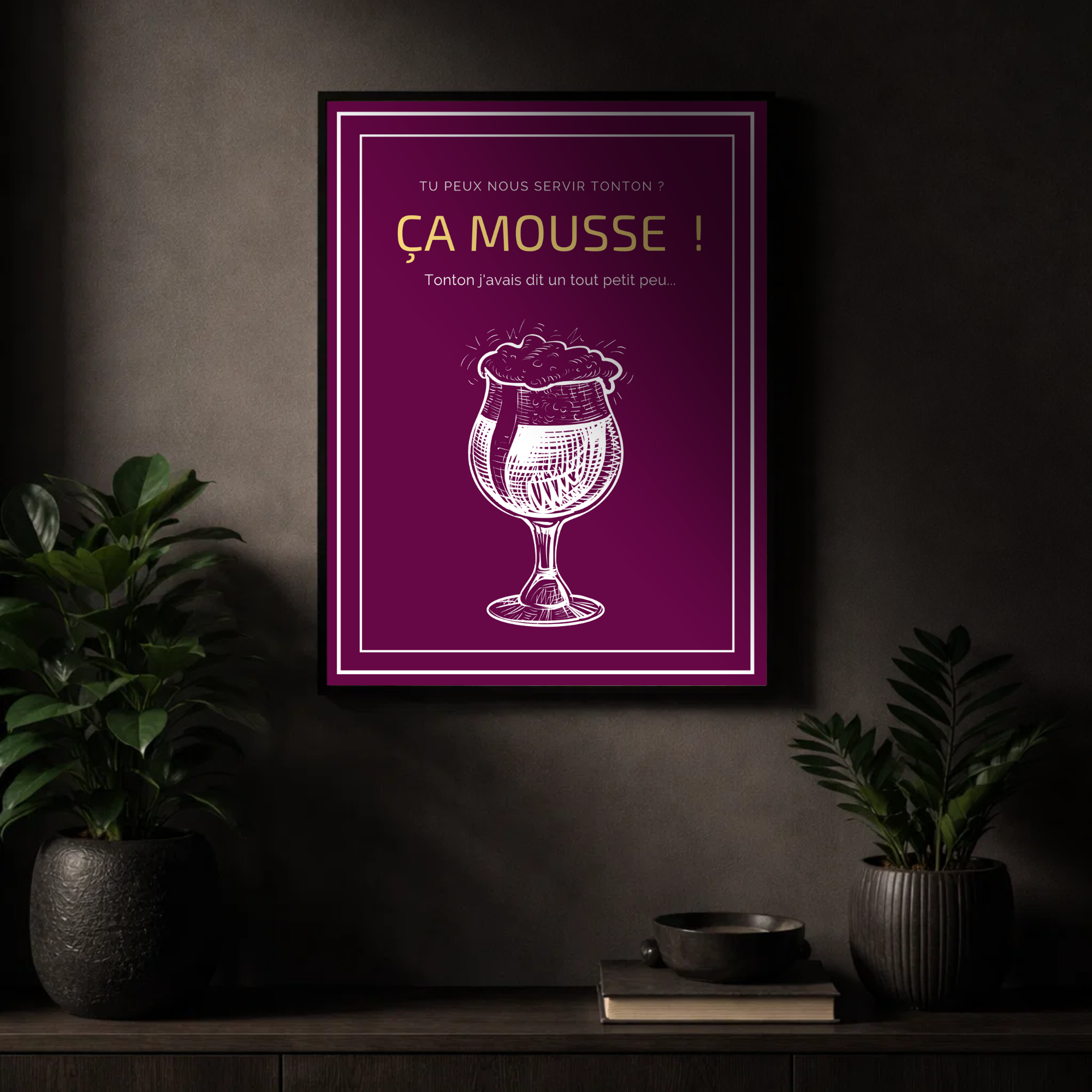 Ça mousse ! – Esprit contemporain