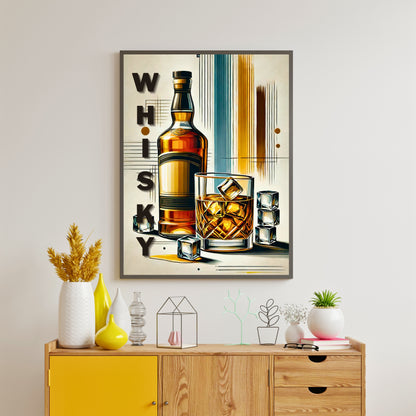 Affiche "Whisky glass"