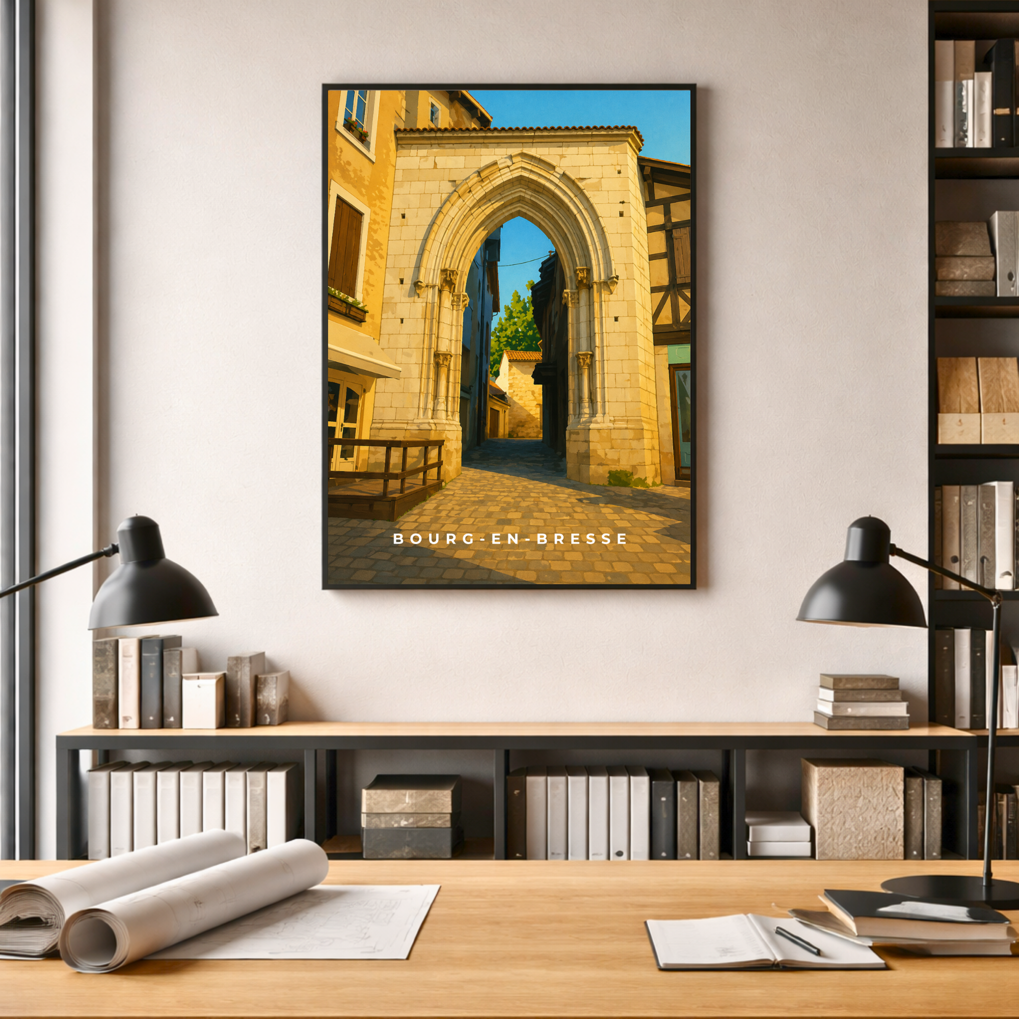 Affiche Bourg-en-Bresse