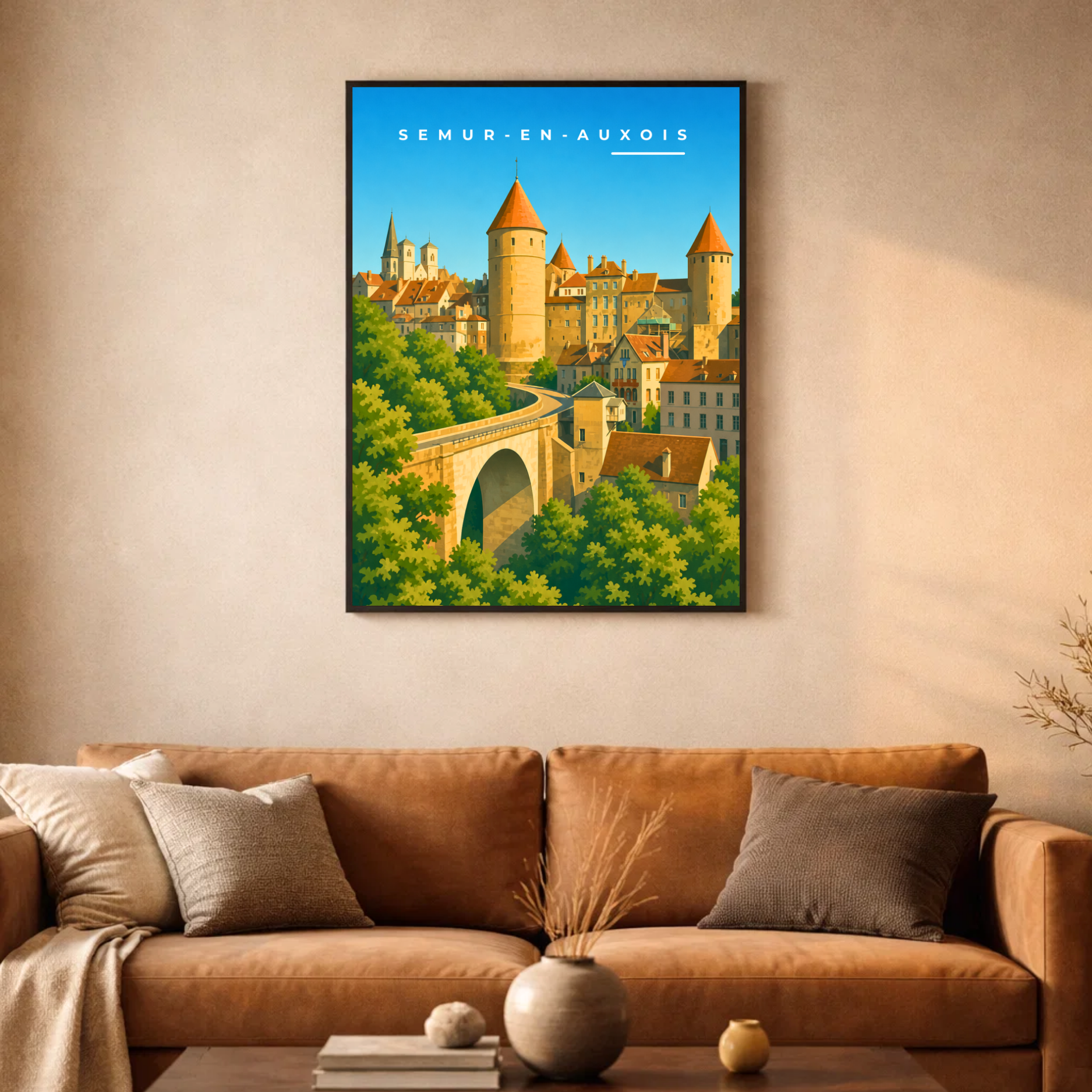 Affiche Semur-en-Auxois