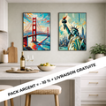 PACK 12 / Destinations & voyages