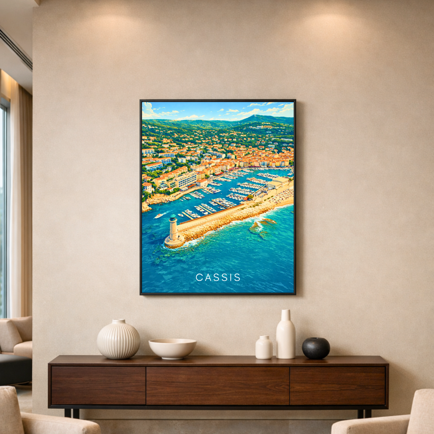 Affiche Cassis