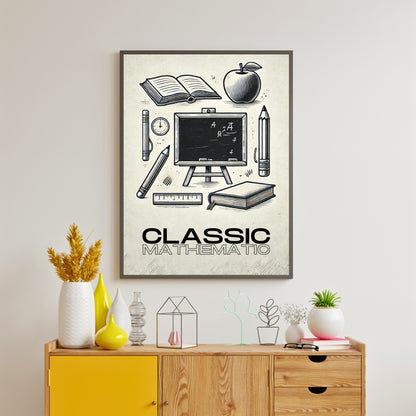 Affiche "Classic mathematic"