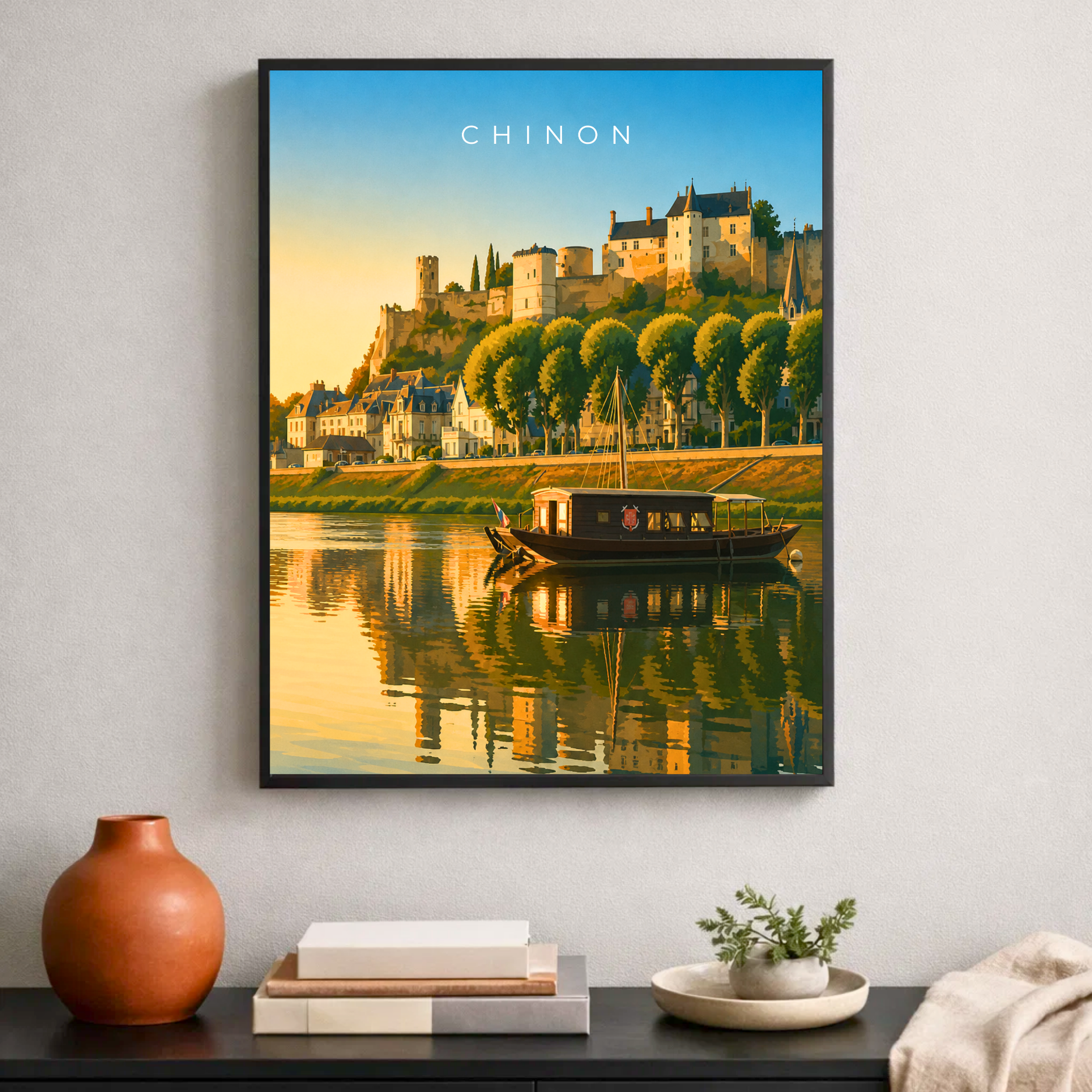 Affiche Chinon