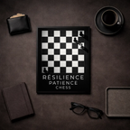 Affiche Mindset – Résilience et Patience aux Échecs