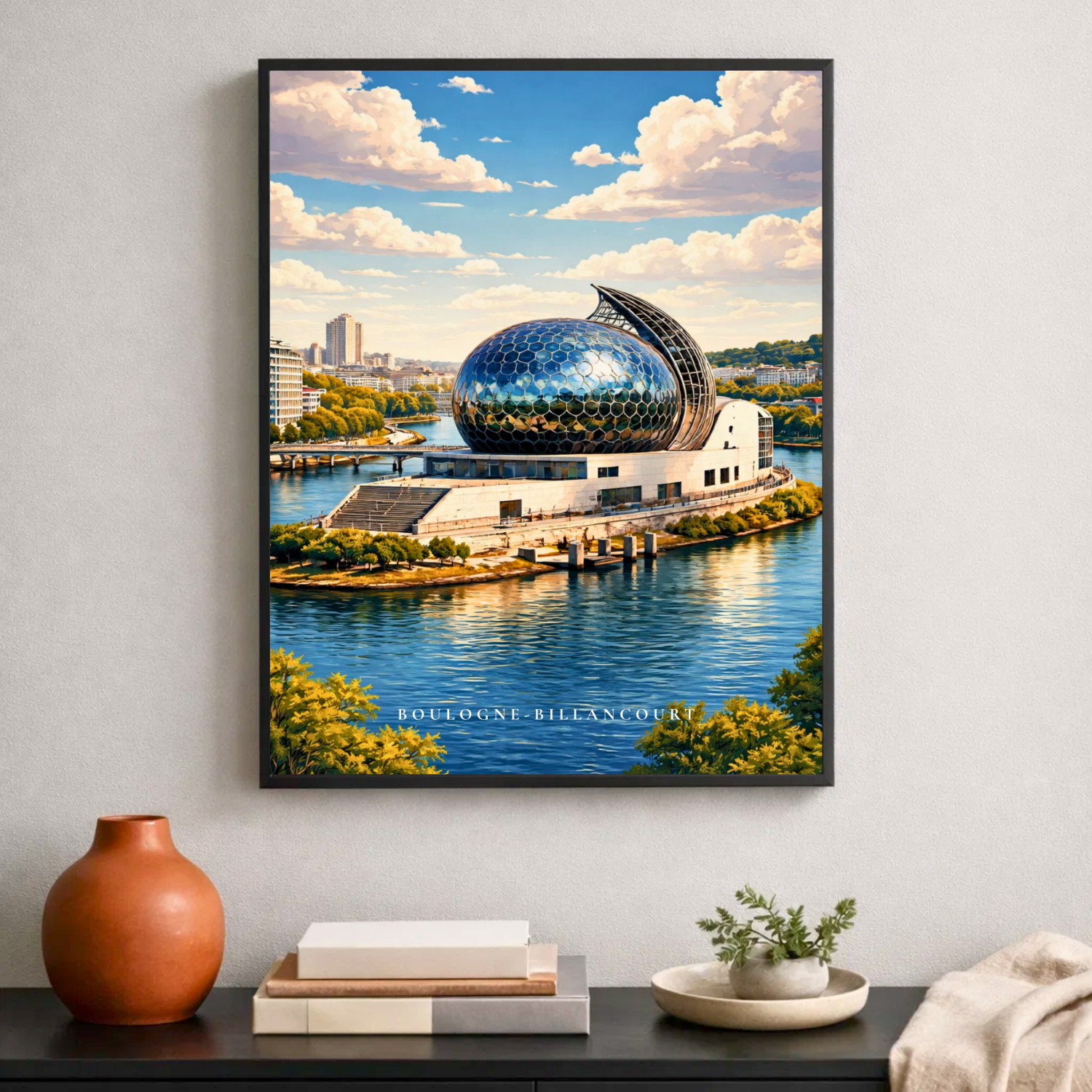 Affiche Boulogne-Billancourt
