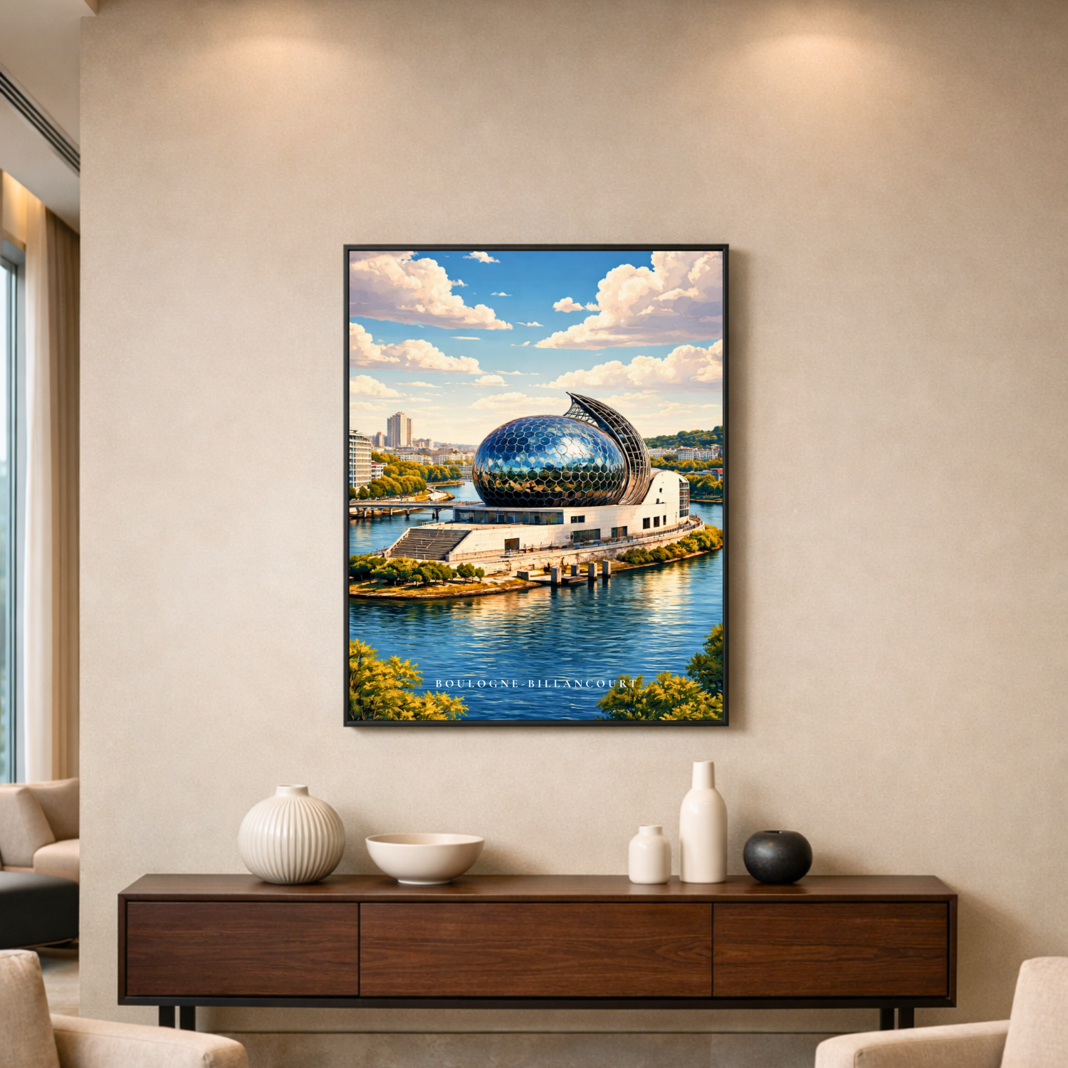 Affiche Boulogne-Billancourt