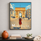 Affiche Montpellier