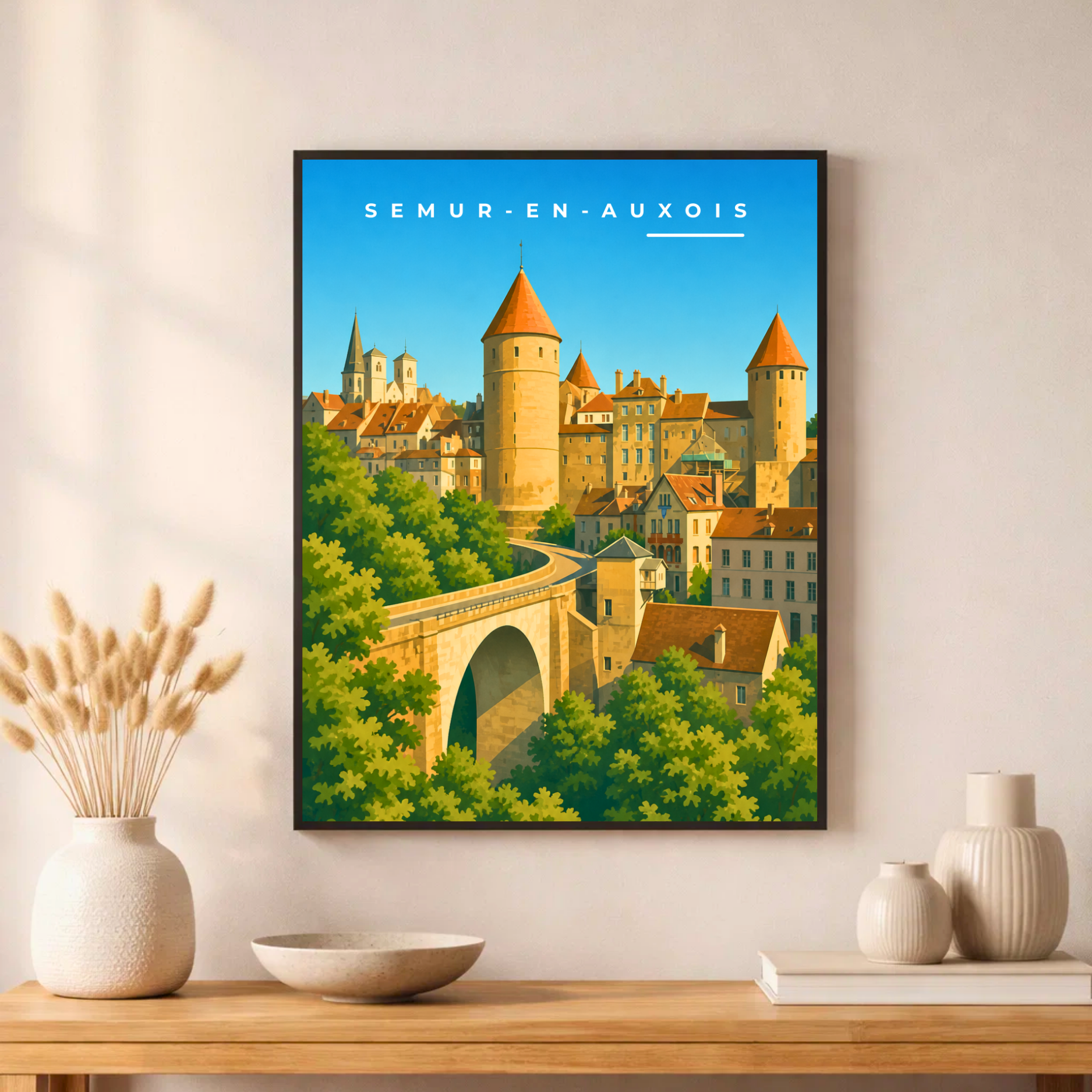 Affiche Semur-en-Auxois