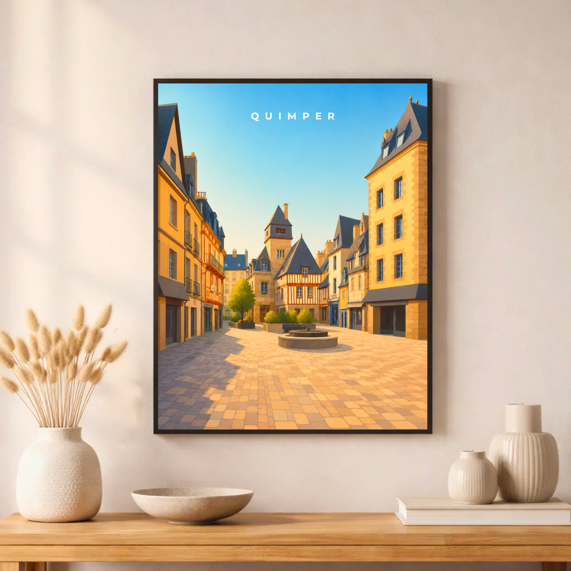 Affiche Quimper