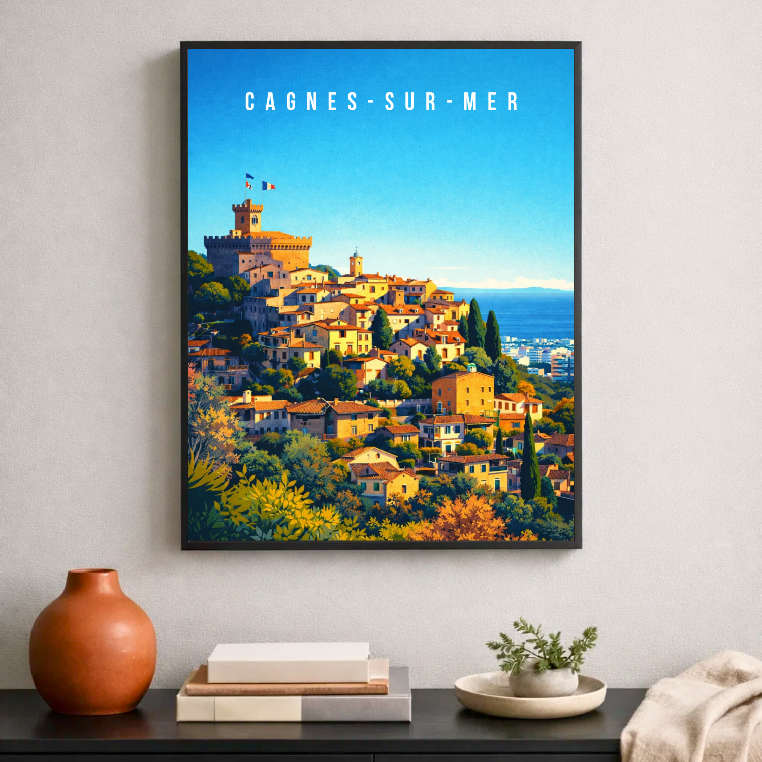 Affiche Cagnes-sur-Mer