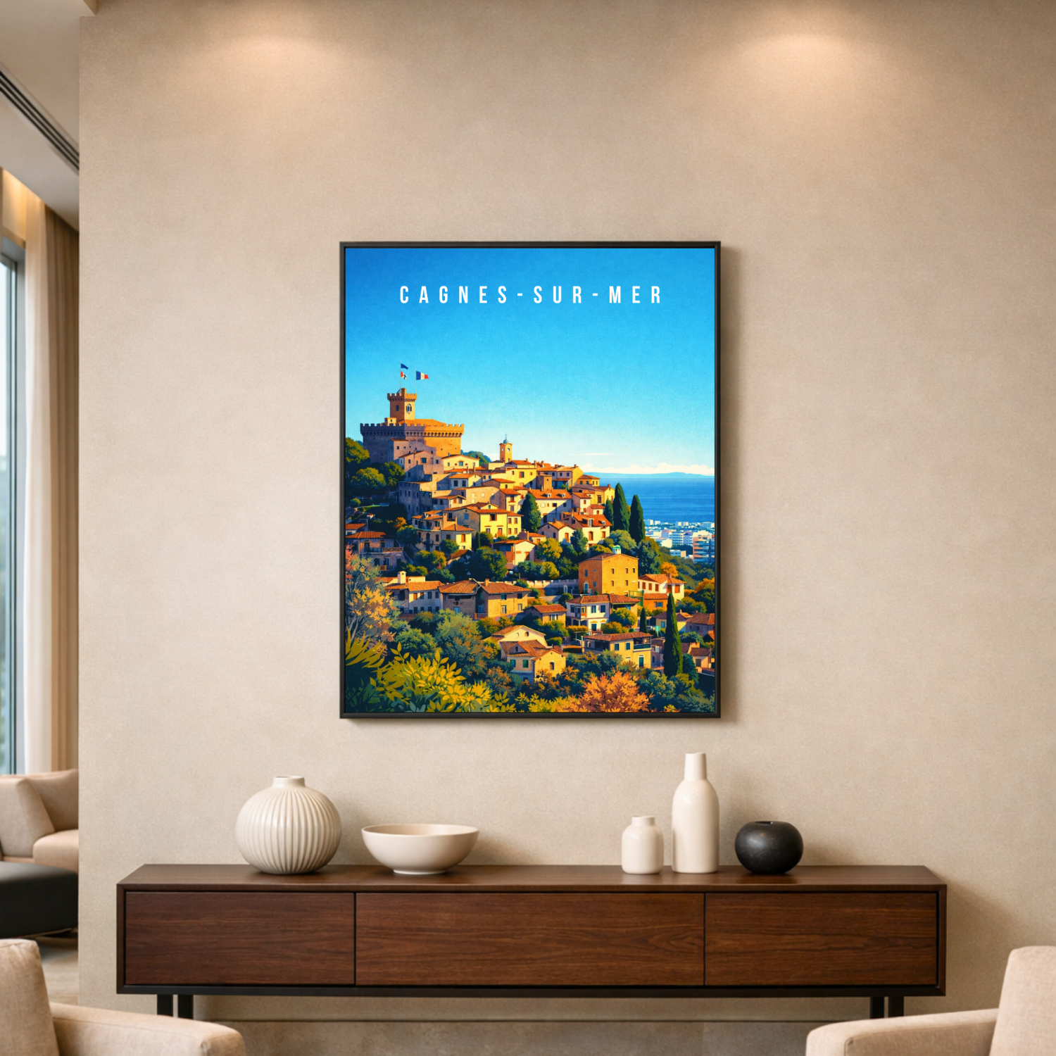 Affiche Cagnes-sur-Mer