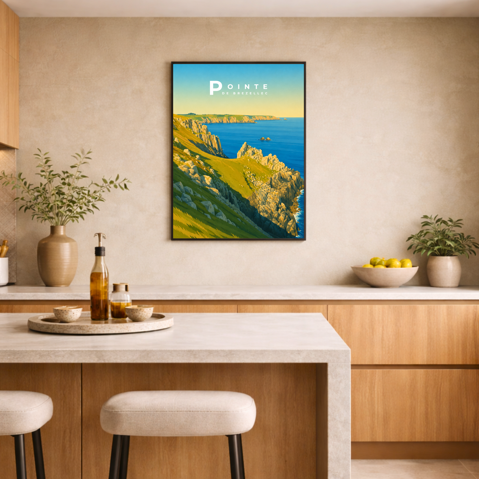 Affiche Pointe de Brézellec