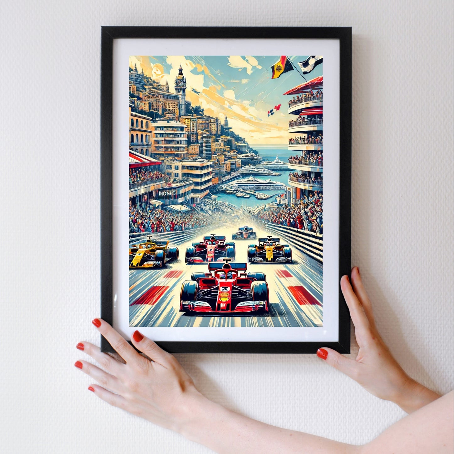 Affiche "Grand prix de Monaco"